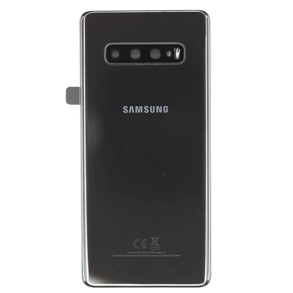 Rear Glass Back Cover for Samsung Galaxy S10 Plus Prism Black
